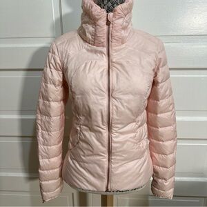 Lululemon Down Town Puffy Size 6 Pink 650-Goose Down $228